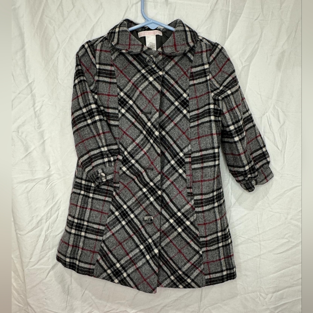 Janie & Jack Plaid Coat